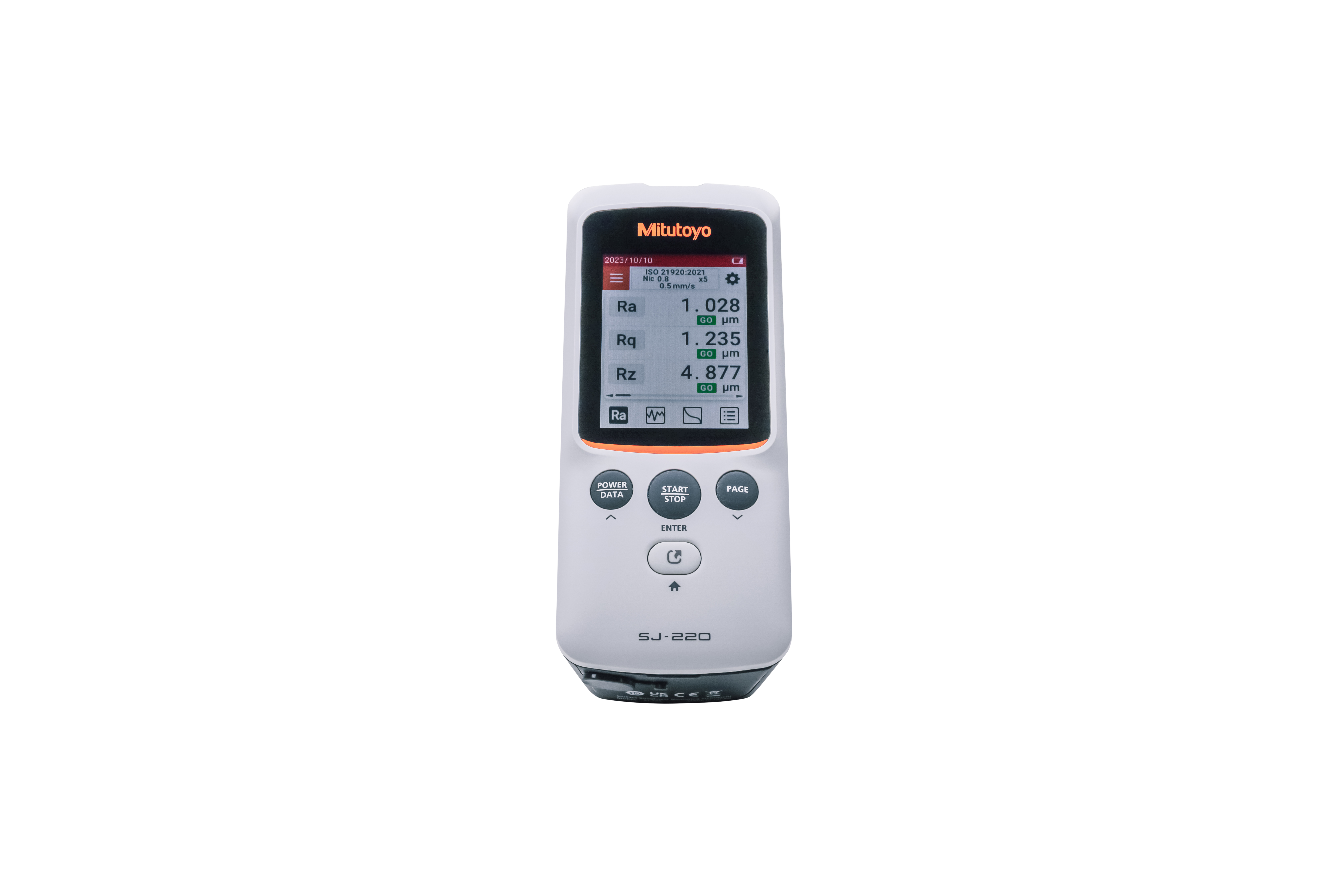 Mitutoyo Surftest SJ-220 Portable Surface Roughness Tester