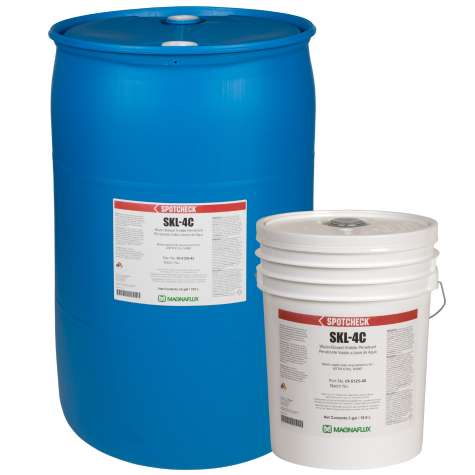 MagnaFlux Spotcheck SKL-4C Water-Based Visible/Fluorescent (Dual-Purpose) Penetrant