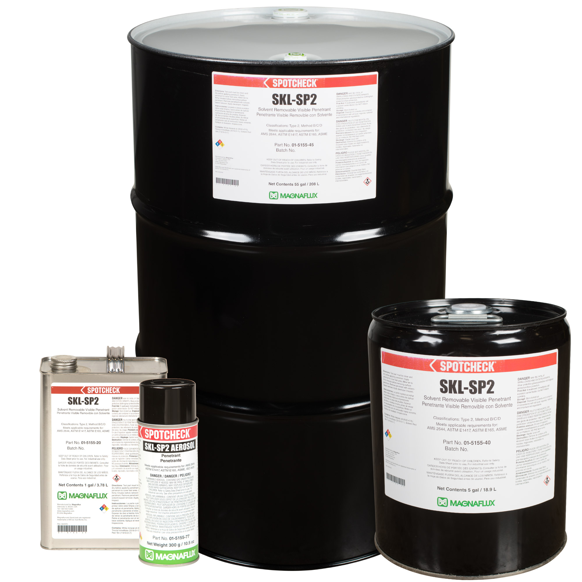 subcategory Spotcheck&reg; Liquid Penetrant Inspection Applications
