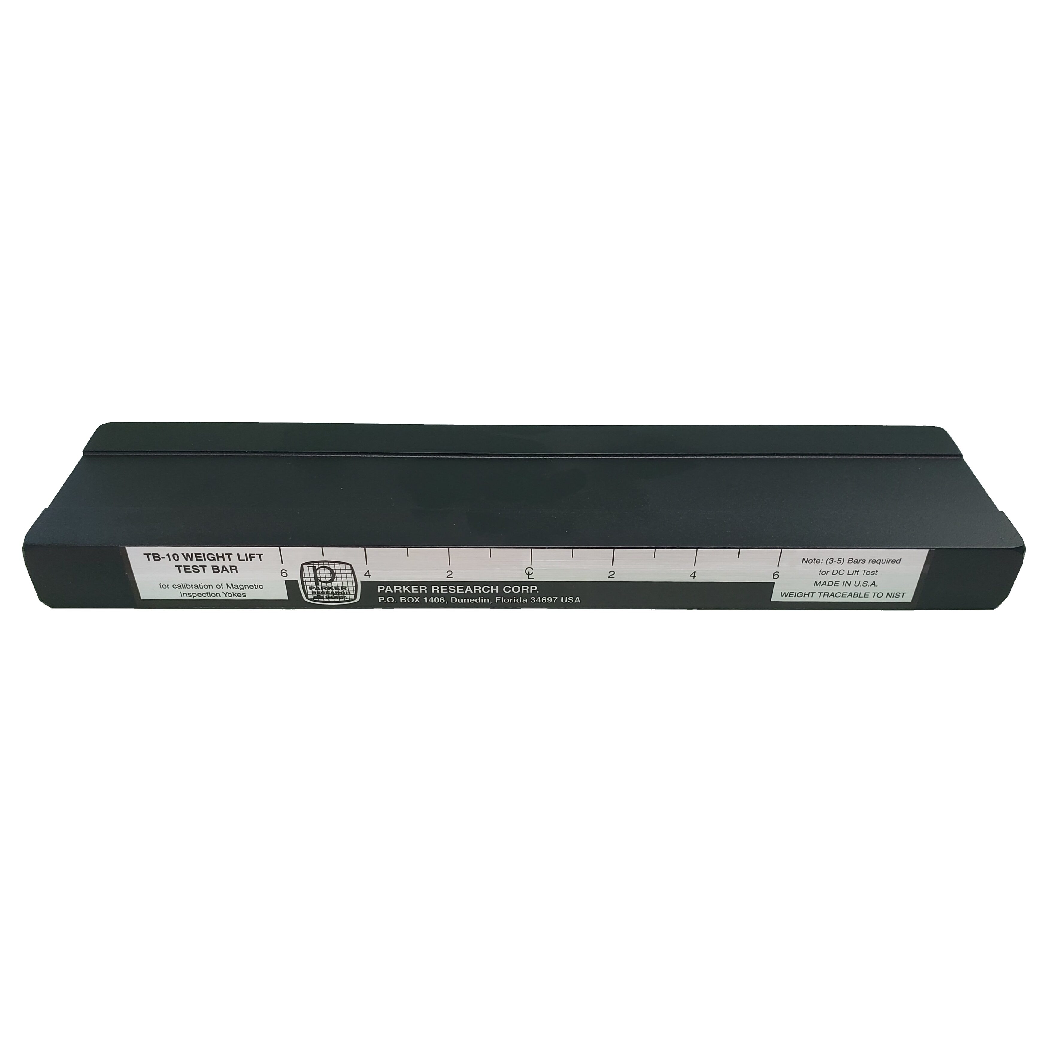 Parker TB10-SP Special Weight Lift/Defect Test Bar