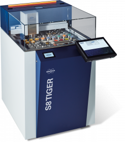 Bruker S8 TIGER Wavelength Dispersive X-Ray Fluorescence (XRF) Spectrometer