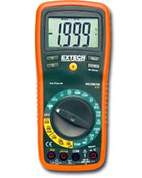 Extech EX411 True RMS Manual Ranging Multimeter