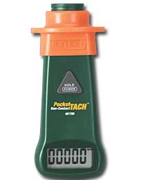 Extech PocketTachT Mini Photo Tachometer