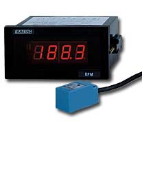 Extech 1/8 DIN Panel Tachometer