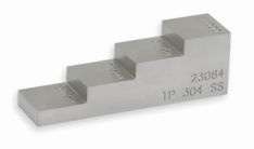 Waygate Krautkramer 4-Step Block Inch Type 304 Stainless Steel