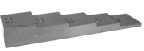 Waygate Krautkramer Carbon Steel 5-Step Block