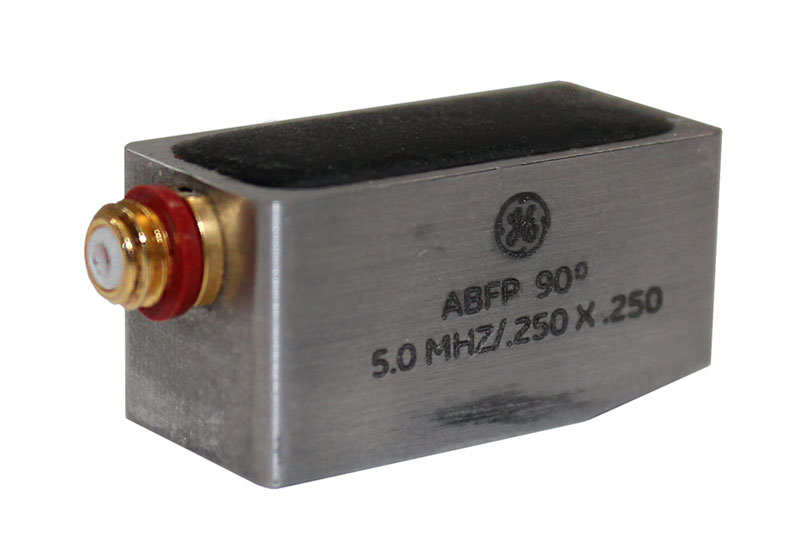 GE Inspection Technologies (Krautkramer) 5 MHz ABFP Style Angle Beam Probe, Fixed 90 Degree