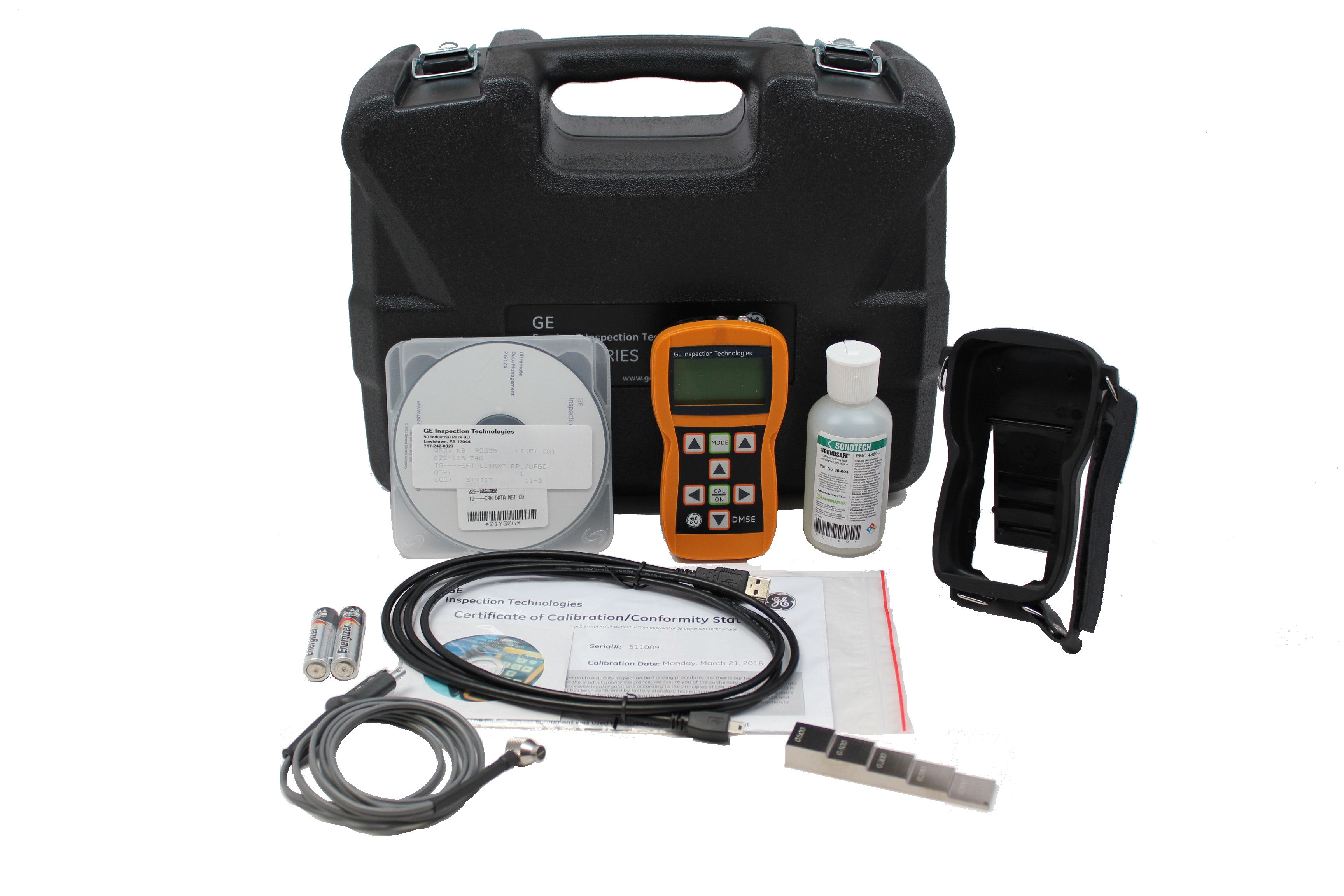 Waygate Krautkramer DM5E Ultrasonic Thickness Gauge
