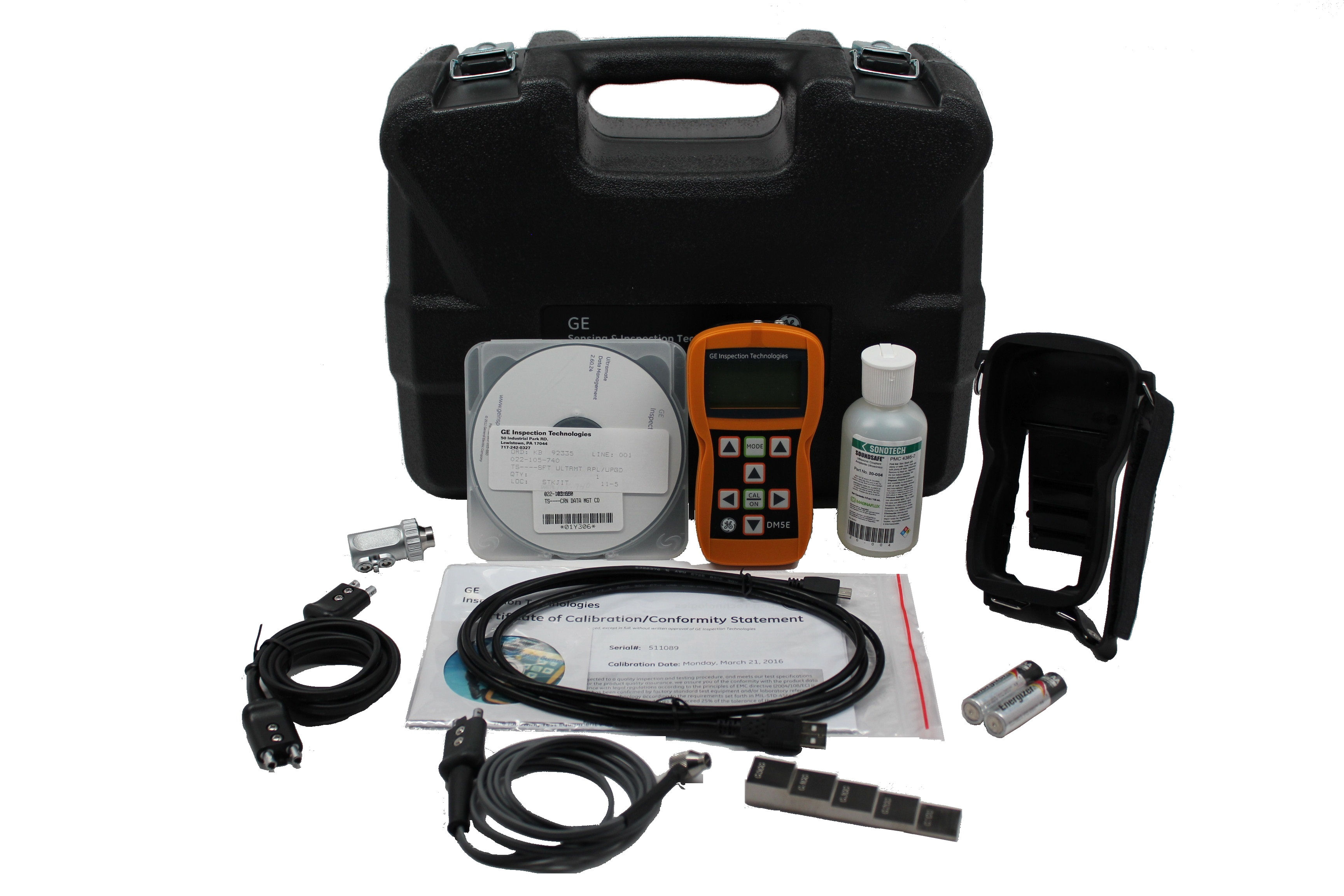 Waygate Krautkramer DM5E Ultrasonic Thickness Gauge
