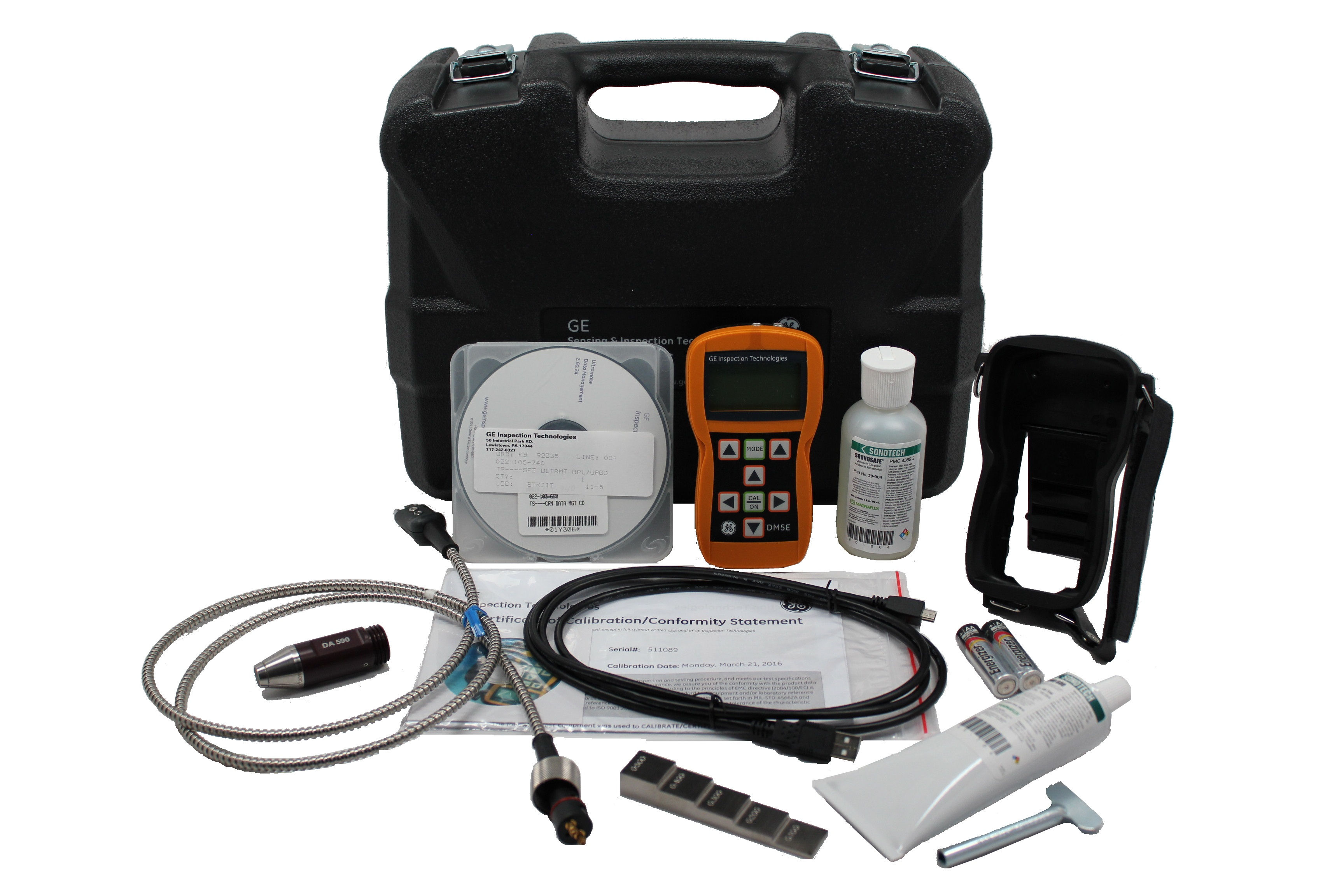 Waygate Krautkramer DM5E Ultrasonic Thickness Gauge