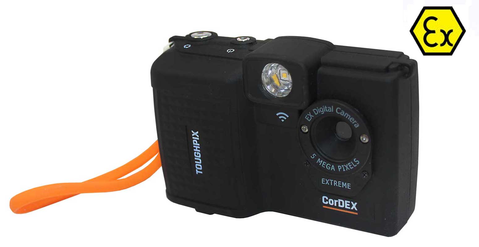 CorDEX TP3EX ToughPIX Extreme Intrinsically Safe Digital Camera