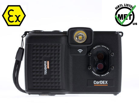 Berg Rental - CorDEX TOUGHPIX III Digitherm Compact Digital and Thermal Camera - Intrinsically Safe