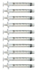 DeFelsko 3 ml Graduated Syringes