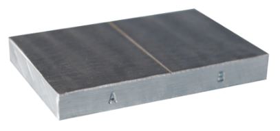 FlawTech Aluminum Penetrant Comparator Block