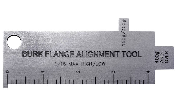 GAL Valve Fit-up and Inspection Gauge