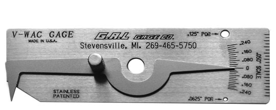 GAL V-WAC Single Weld Gauges