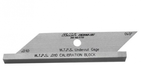 GAL WTPS Gauge with Calibration Block