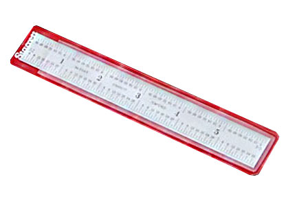 GAL 6" Starrett Ruler, Inch