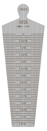 GAL Taper Gauges