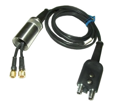 Waygate Krautkramer KBA531TC Ultrasonic Thickness Probe Cable, Lemo 00 Double Plug to Dual Microdot,