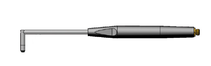 Waygate Krautkramer 90 Degree Delrin Handle Eddy Current Pencil Probes, Absolute