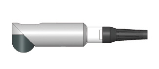 Waygate Krautkramer WeldScan 90 Degree Right Angle Tip Eddy Current Probe, Differential Bridge