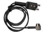 Waygate Technologies FH2E-DME Fingertip Probe, 7.5 MHz 0.38 In Contact Dia. with Potted Cable