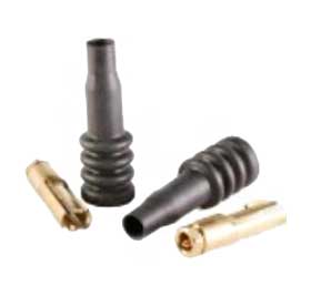 Gould-Bass Solderless Cable Connector, Either End Connectors