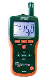 Extech Pinless Moisture Psychrometers + IR