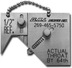 GAL Mini Sub Socket Weld Gauge, Inch