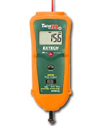 Extech Combination Tachometer + IR Thermometer