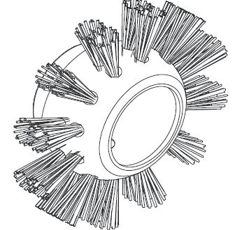 Ritec Guide Brush, 100 mm
