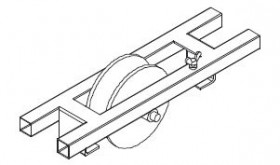 Ritec Pulley for Shaft Top Edge