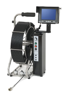 Ritec RI 25 RA Analog Axial-Color-TV-Camera for Pipes from ID 50-150 mm