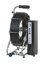 Ritec Middle Reel Analog Color-TV-Camera for Pipes from ID 50-300 mm
