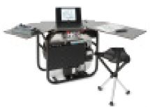 Ritec Transport Trolley Desk, 2 Shelves