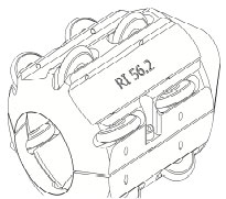 Ritec Wheel Skid, for RI 56.2 SKS