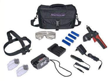 Spectroline EagleEye UV-A White Light LED Inspection Lamp Kit