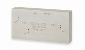 Waygate Krautkramer AWS Resolution Block Carbon Steel