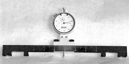 Exacto Pit Depth Gauge Analog