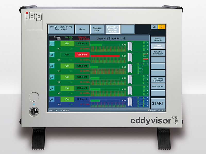 ibg eddyvisor SC Eddy Current Tester