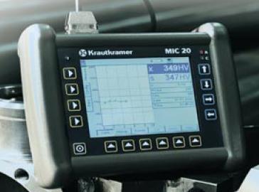 GE MIC 20 TFT Portable Hardness Tester